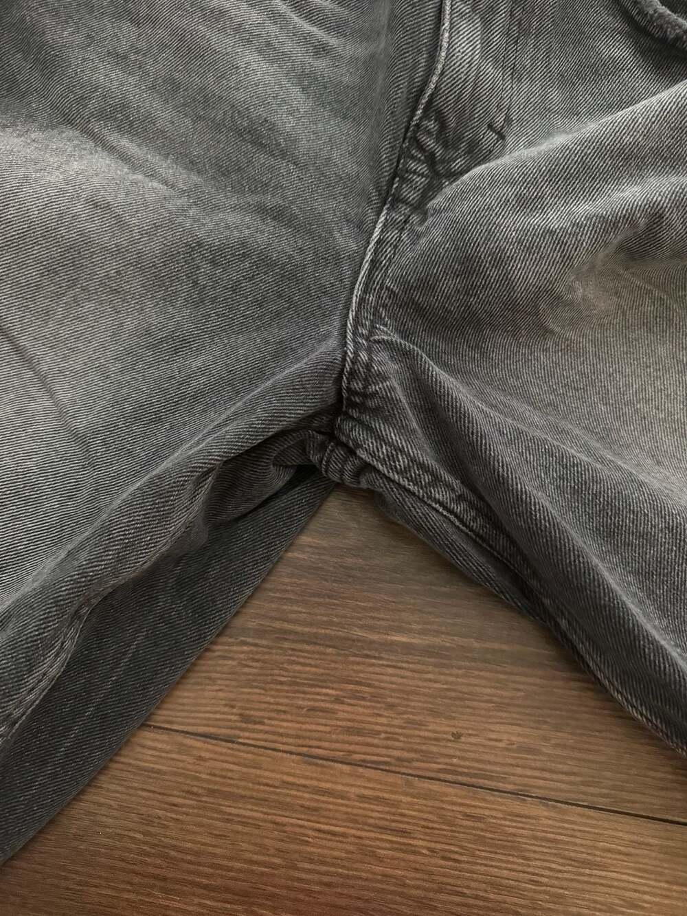 BDG Black Raw Hem Jaya Baggy Jeans Size 27in - Picture 5 of 9